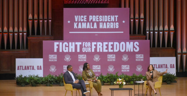 Kamala Harris at Morehouse College