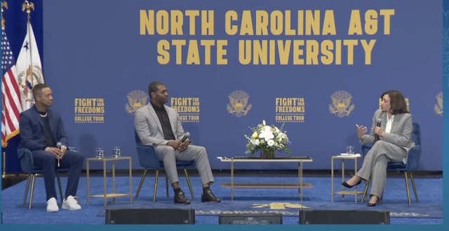 Vice President Kamala Harris at North Carolina A&T