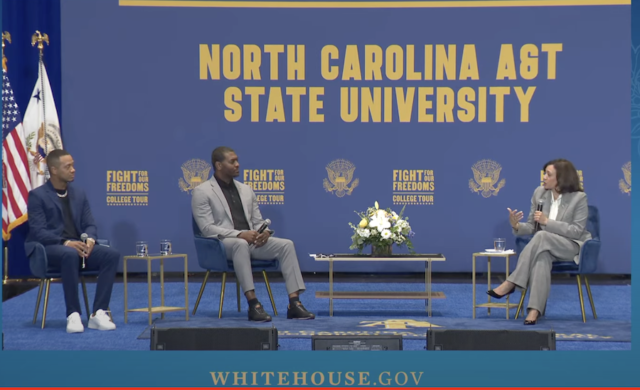 - Poli Alert Vice President Kamala Harris at North Carolina A&T