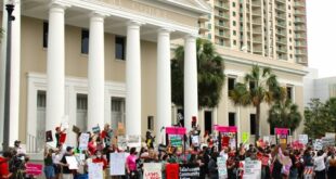 abortion rights protest in Florida