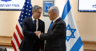 Secretary of State Antony Blinken and Israeli Prime Minister Benjamin Netanyahu.