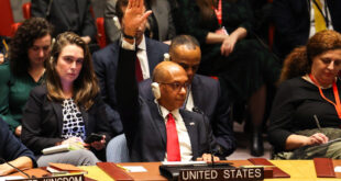US vetoes a UN resolution calling for an immediate ceasefire in Gaza conflict