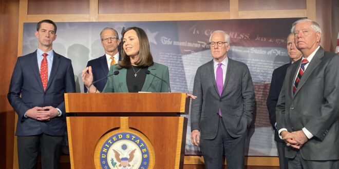 Sen. Katie Britt talks border security