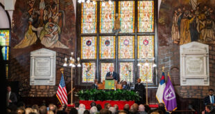 President Joe Biden at Mother Emanuel AME Church in Charleston, South Carolina.