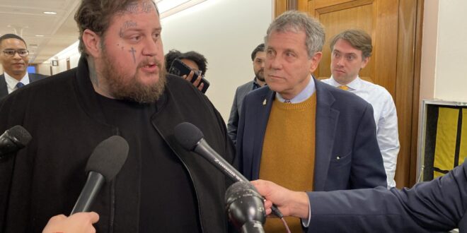 Jelly Roll on Capitol Hill