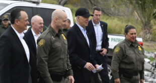 President Joe Biden at the border