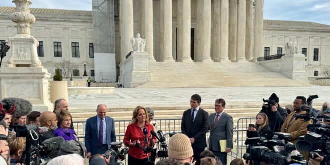 Krista Kafer, a Republican commentator and one of the plaintiffs in a case seeking to bar former President Donald Trump from the 2024 ballot.