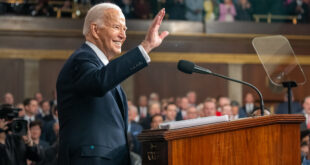 President Joe Biden at the State of the Union address