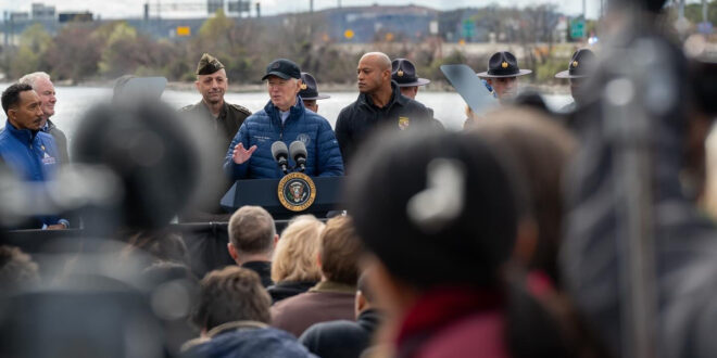 President Biden in Baltimore