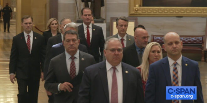 House Republicans deliver articles of impeachment to Senate