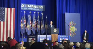 President Joe Biden in Scranton
