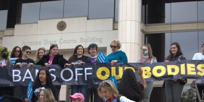 Arizona pro abortion rally