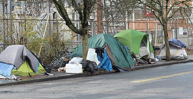 homeless encampment
