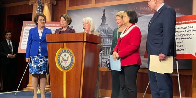 Senate Democratic Women hold press conference on reproductive rights