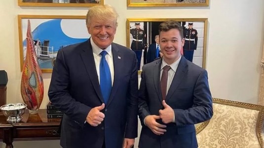 Kyle Rittenhouse and Donald Trump