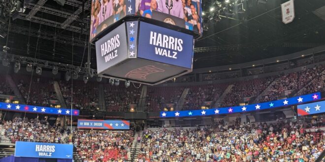 Harris/Walz rally in Nevada