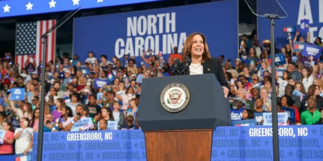 Vice President Kamala Harris in North Carolina
