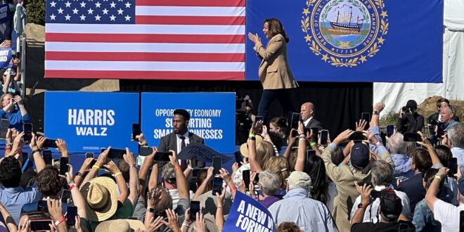 Vice President Kamala Harris in New Hampsire