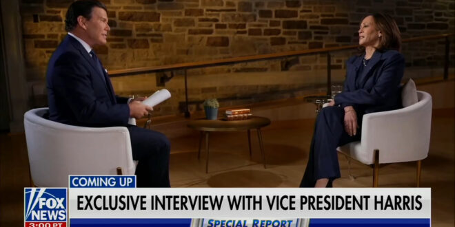 Bret Baier interviews Vice President Kamala Harris