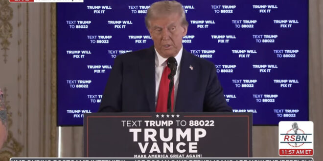 Former President Trump press conference