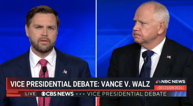 - Poli Alert JD Vance and Tim Walz debate