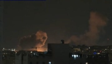 Iranian missle attack