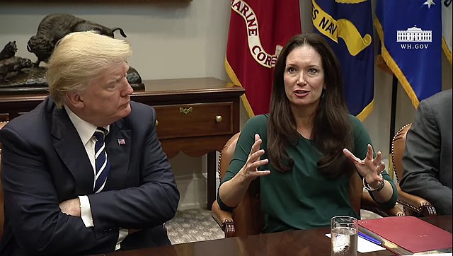 640px-President_Trump__Brooke_Rollins_2018 - Poli Alert Brooke Rollins