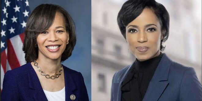 Lisa Blunt Rochester and Angela Alsobrooks