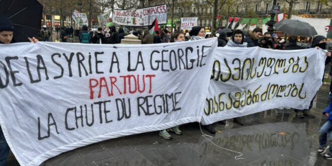 "From Syria to Georgia, the regime falls everywhere”