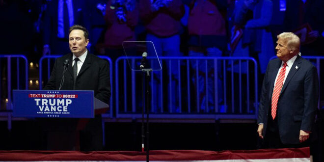 President Donald Trump and Elon Musk