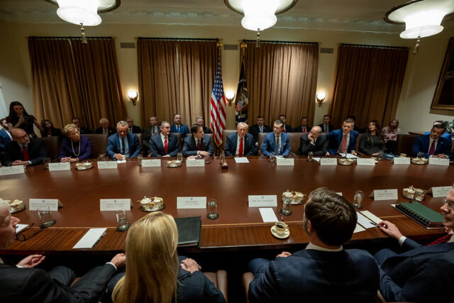 Trump cabinet - Poli Alert Trump Cabinet Meeting