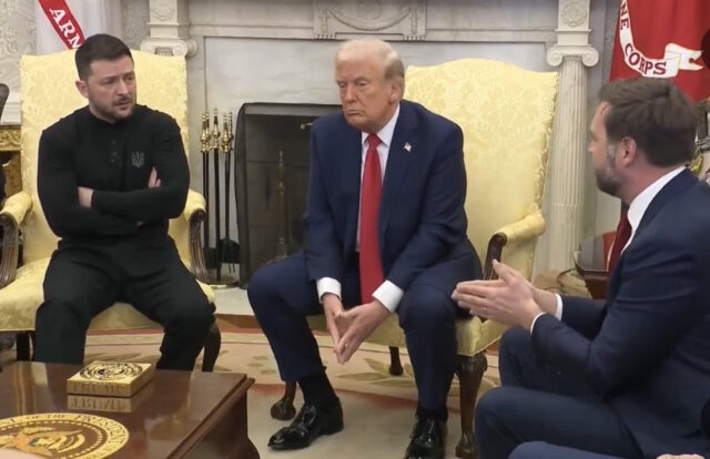 - Poli Alert President Trump, Vice President Vance, and Ukrainian President Volodymyr Zelenskyy