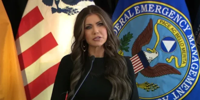 DHS Secretary Kristo Noem