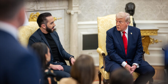 President Trump and El Salvador President Nayib Bukele
