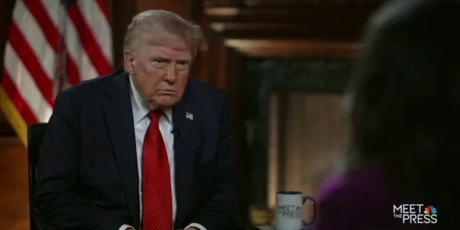 President Trump on Meet The Press