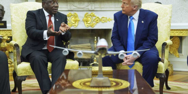 President Ramaphosa and President Trump