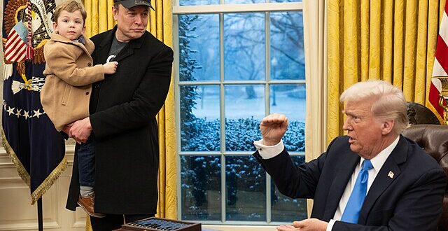 President Trump and Elon Musk