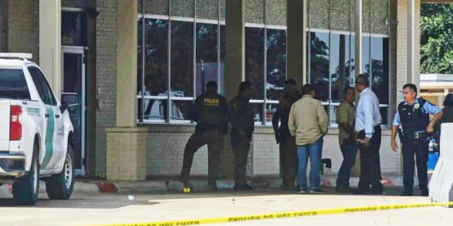 Border Patrol facility in McAllen, Texas