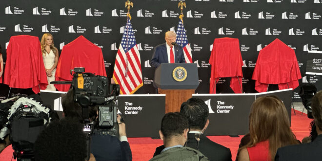 President Trump at The Kennedy Center