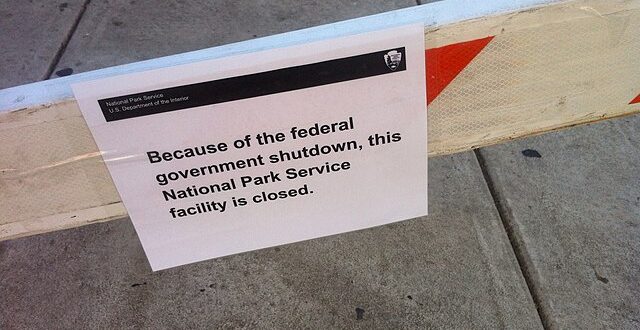 National Parks government shutdown