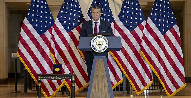 Defense Secretary Pete Hegseth