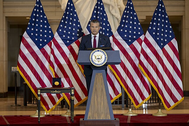 Hegseth - Poli Alert Defense Secretary Pete Hegseth