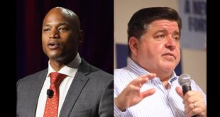 Governor J.B. Pritzker and Gov. Wes Moore