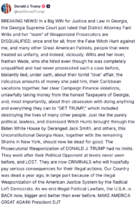trump truth social 