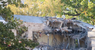 White House East Wing demolition