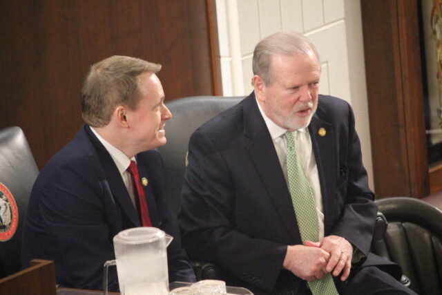 North Carolina - Poli Alert North Carolina House Speaker Destin Hall and Senate President Pro Tem Phil Berge