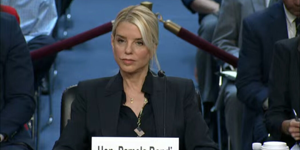 House Panel Subpoenas Bondi in Escalating Probe of Epstein Files