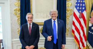 President Trump and Canadian Prime Minister Mark Carney