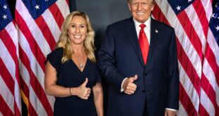 Donald Trump and Marjorie Taylor Greene