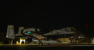 S. Air Force A-10C Thunderbolt II “Warthog” Close-Air Support Attack Aircraft